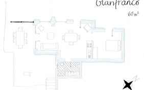 Der Grundriss von Gianfranco. 